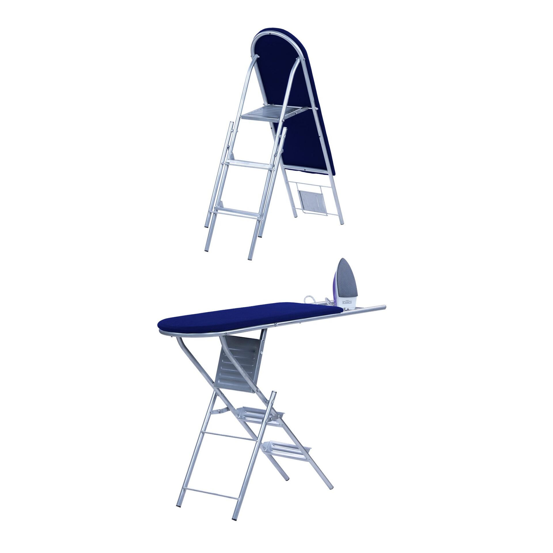 Lyra Iron Table Cum Ladder