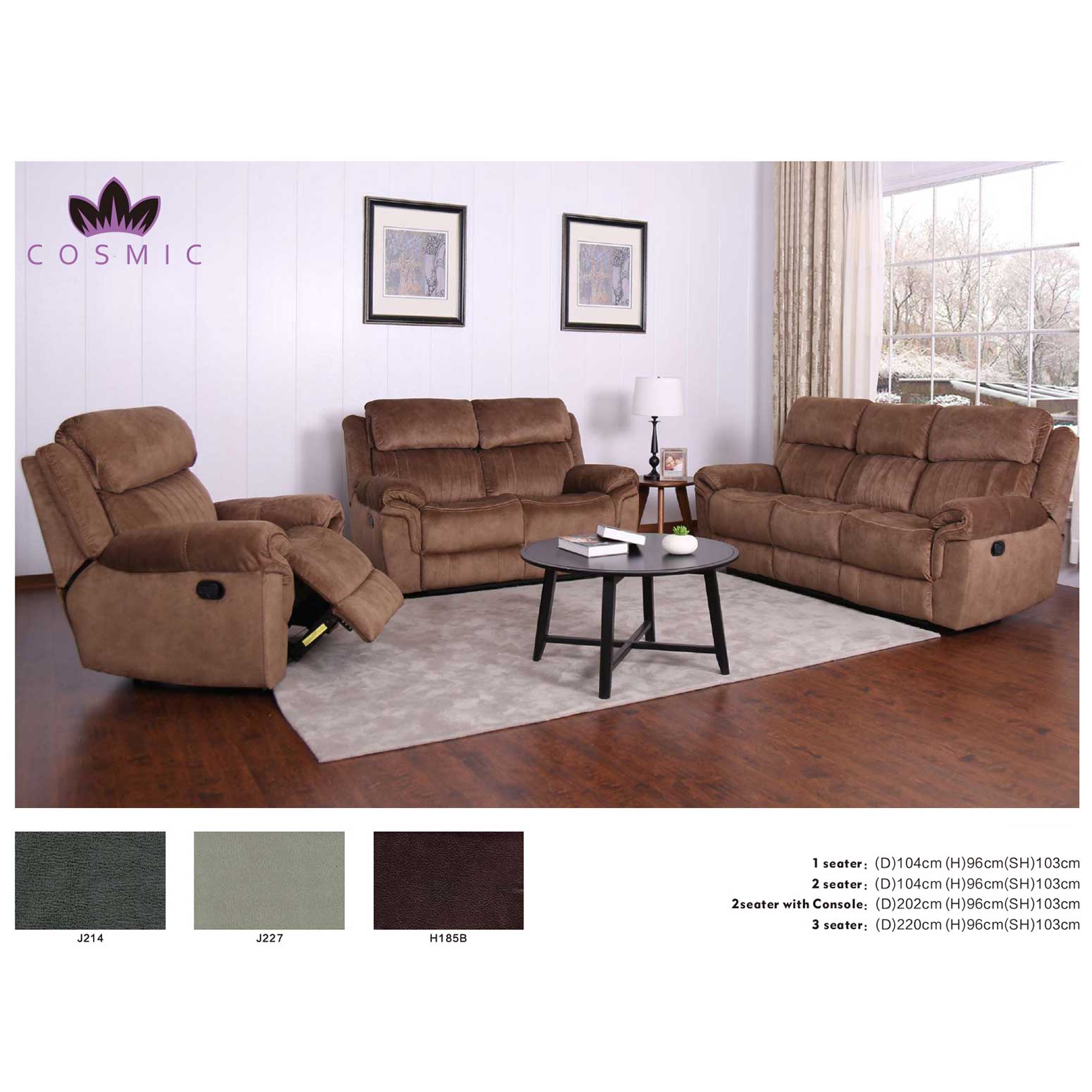 Paskenta Recliner Sofa